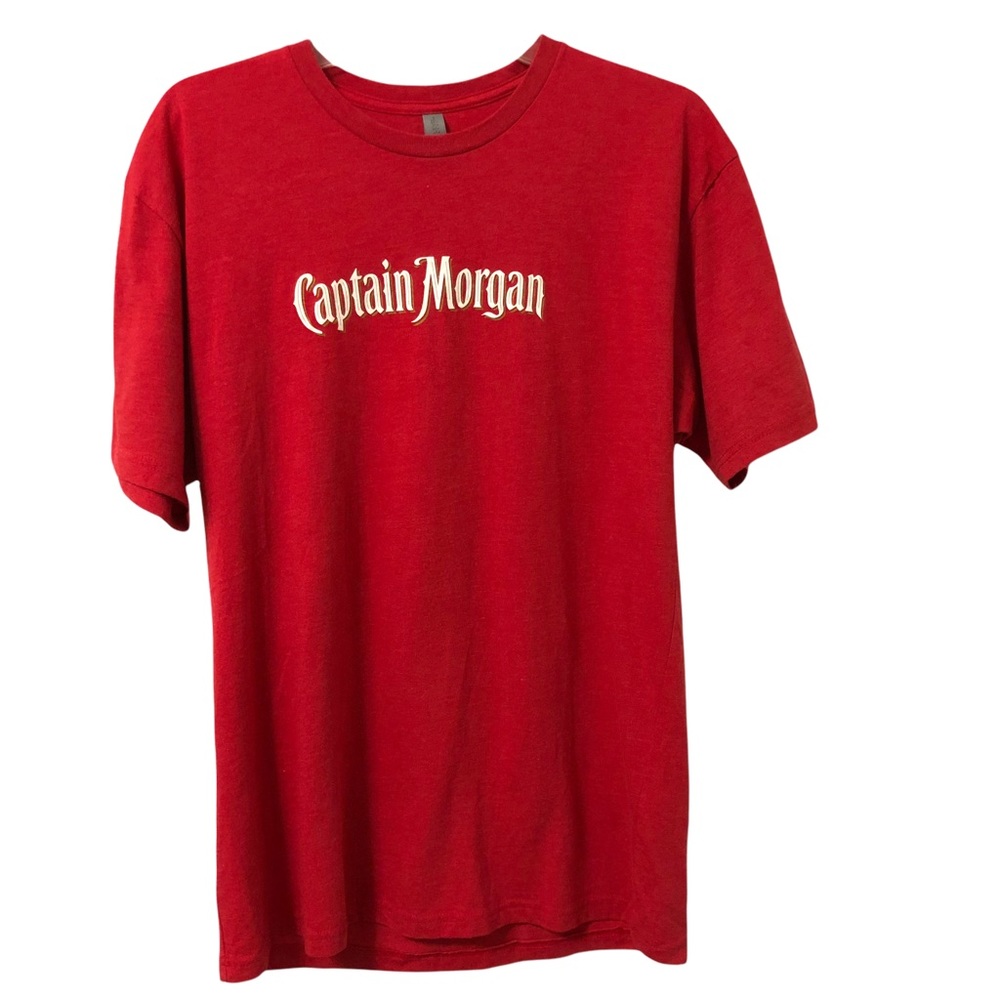 Captain Morgan Double Graphic T-shirt Red Large